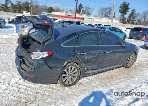 2017 Hyundai Sonata Sport from USA, damaged, VIN 5NPE34AF5HH464925
